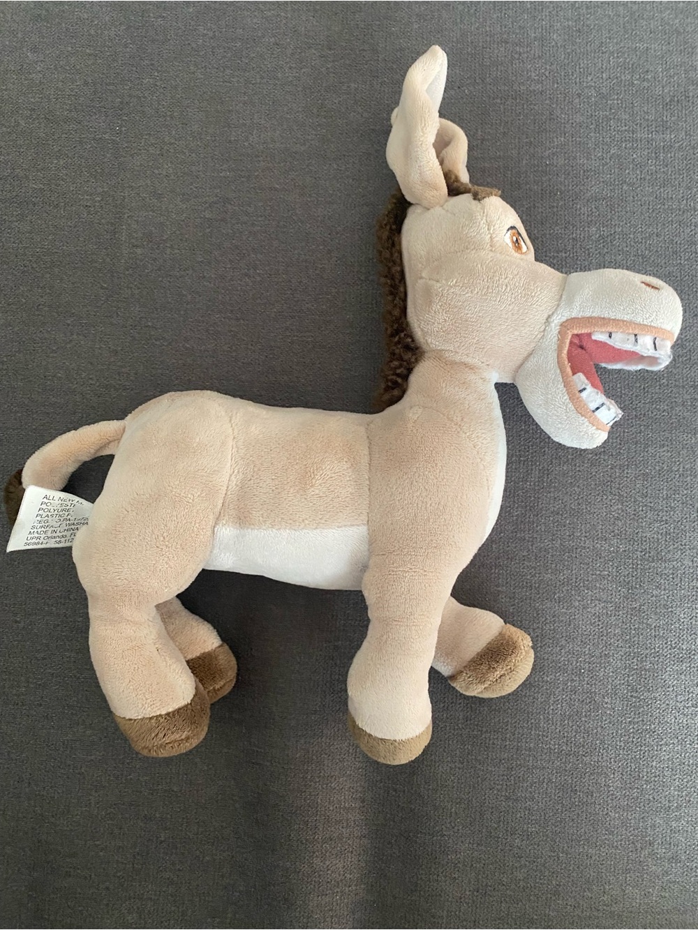 Plushy Stuffed Animal “- Donkey”from the Movie Shrek - Dreamworks-9 to 11 inches - Picture 2 of 9